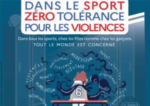 Affiche Prévention violences dans le sport